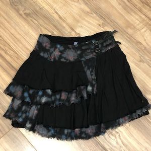 Free People Layered Mini Skirt